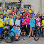 Rencontre de cyclotouristes féminines dans la région Auvergne Rhône-Alpes
